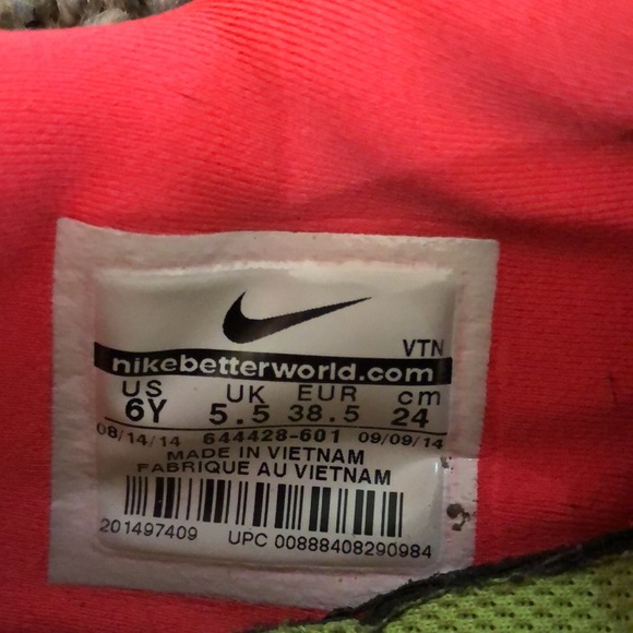 Nike Free 5.0, sneakers size 6Y - Picture 6 of 6